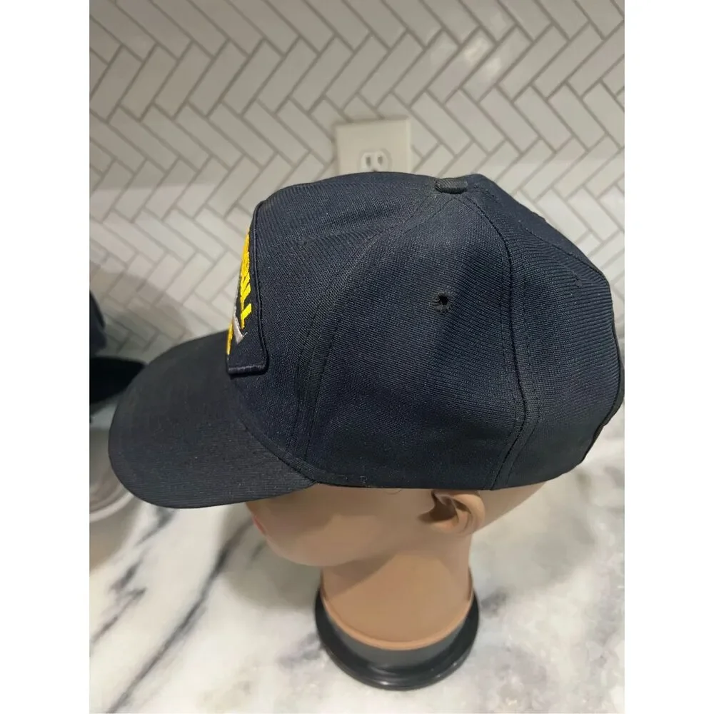 USS Merrill DD-976 Destroyer Hat Navy Ship Cap Vintage Snapback Made in USA Pin - Picture 3 of 6